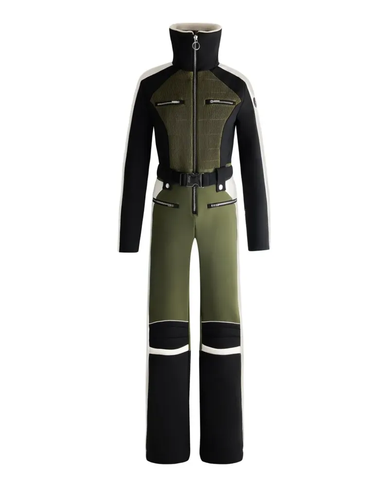 FUSALP Jorket All-in-One-Skihose mit Gürtel - Schwarz Schwarz