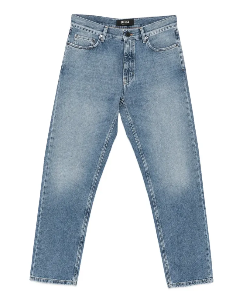 Ermenegildo Zegna belt-loops jeans - Blau Blau