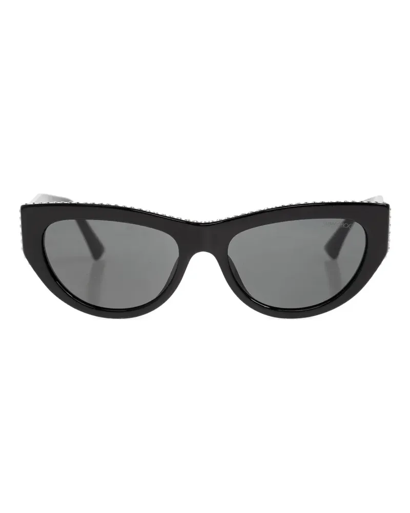 Jimmy Choo embellished cat-eye sunglasses - Schwarz Schwarz