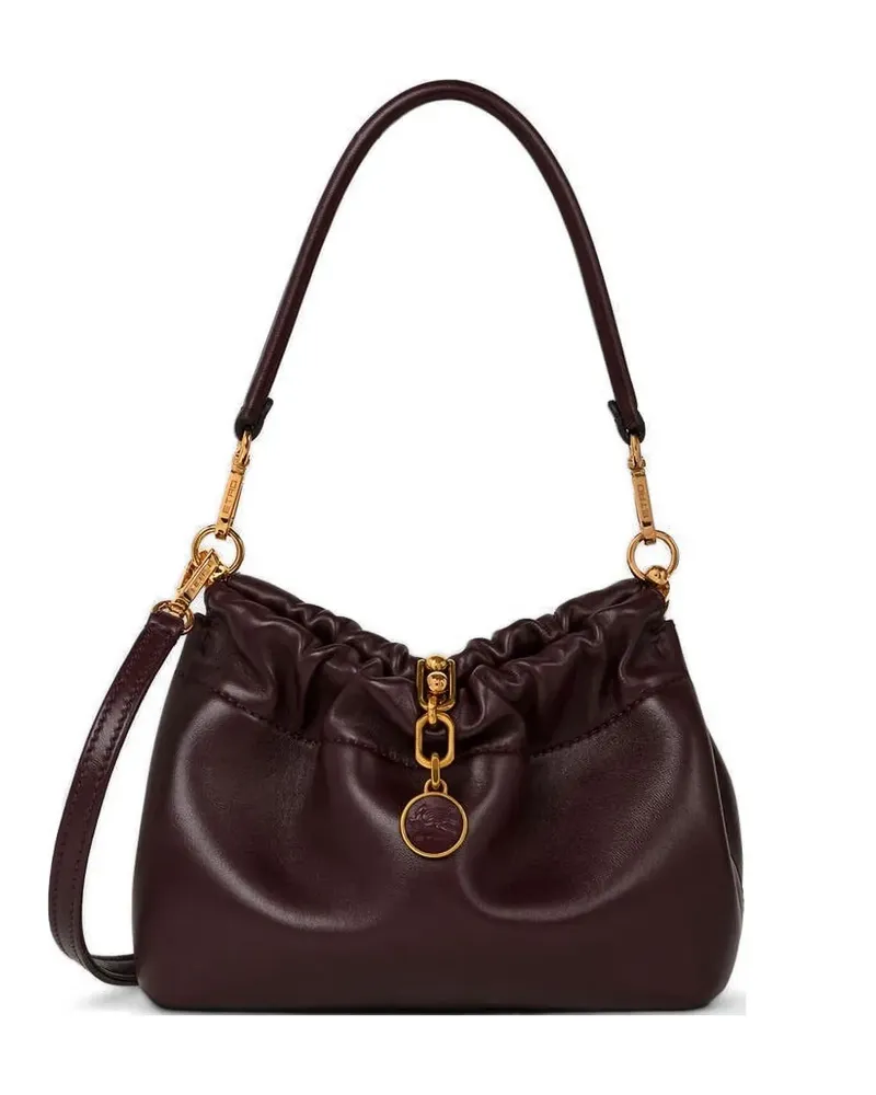 Etro small Vela Blossom leather shoulder bag - Rot Rot