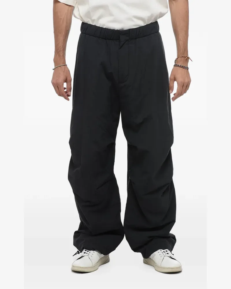 Studio Nicholson Wattierte Hose mit elastischem Bund - Blau Blau