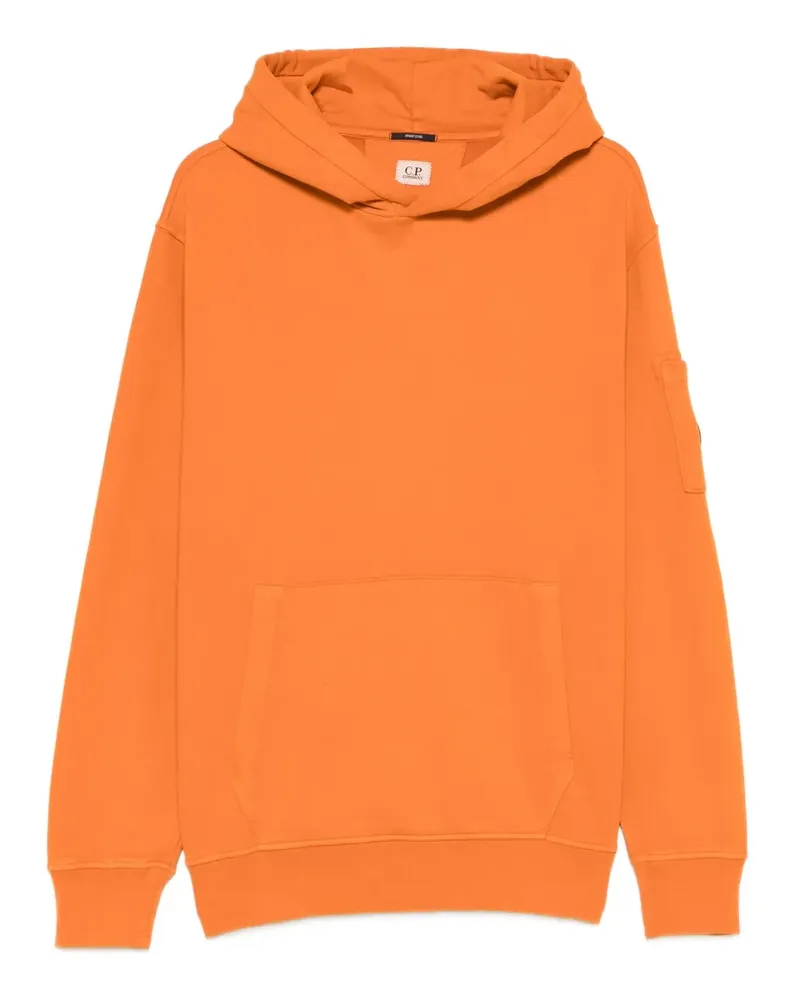 C.P. Company Hoodie mit Linsen-Detail - Orange Orange