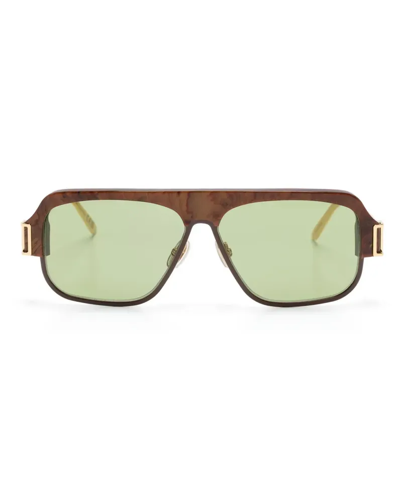 Marni Getönte Pilotenbrille - Braun Braun
