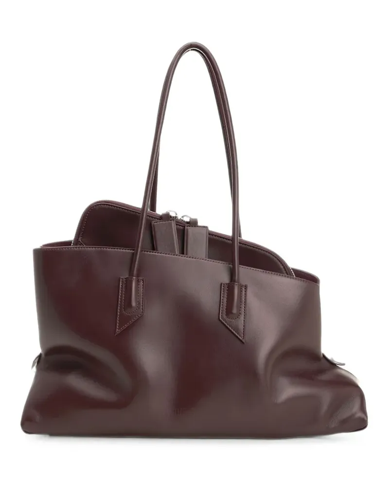 ATTICO Mittelgroße La Passeggiata Schultertasche - Braun Braun