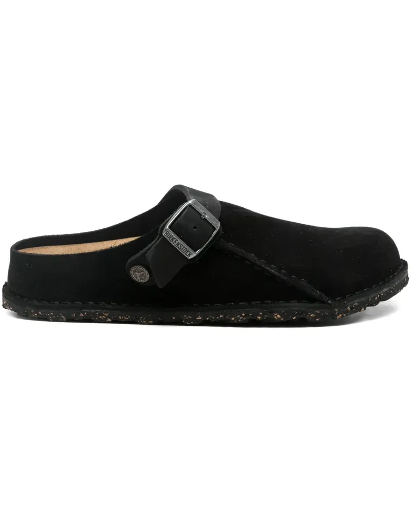 Birkenstock Lutry Slipper mit Schnalle - Schwarz Schwarz