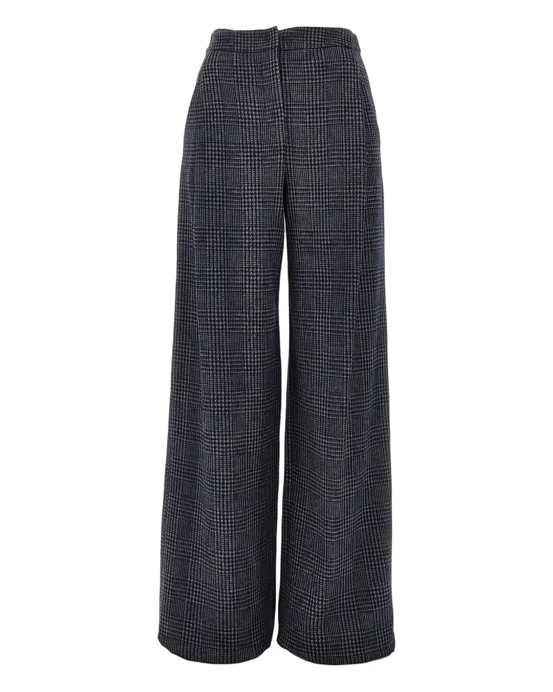 Emporio Armani Hose mit Karomuster - Grau Grau