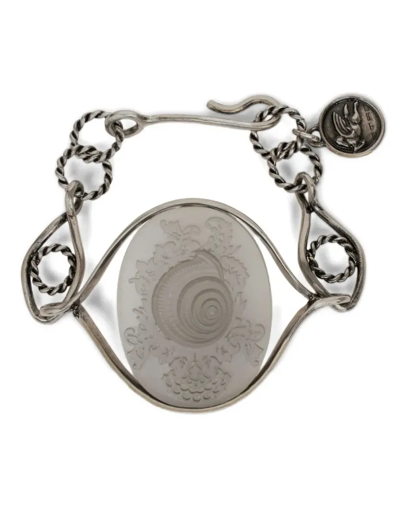 Etro Armband mit Kamee-Anhänger - Silber Silber