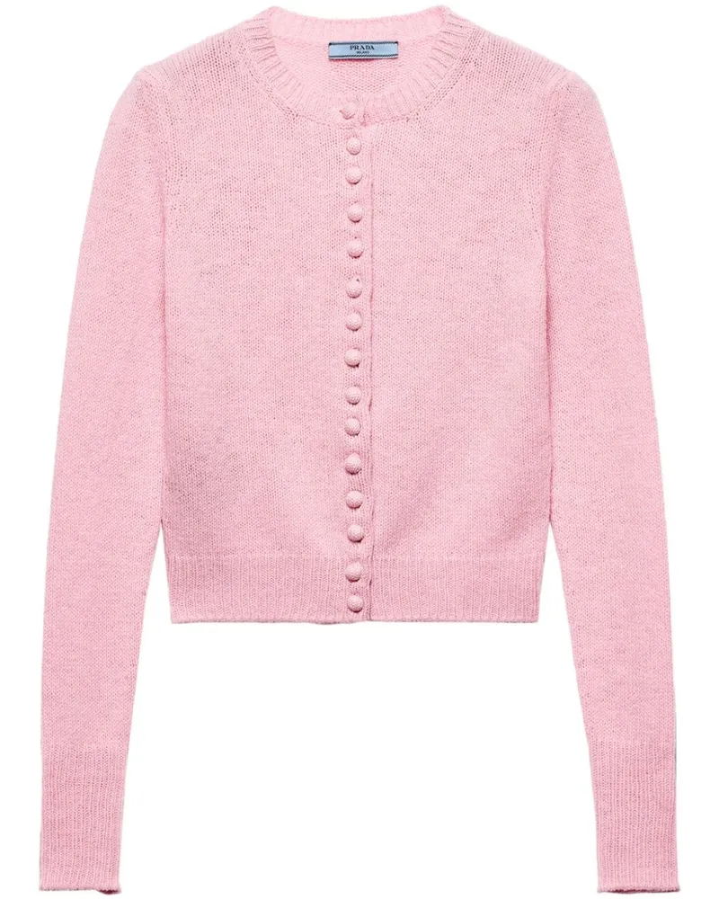 Prada Cardigan aus Kaschmir - Rosa Rosa