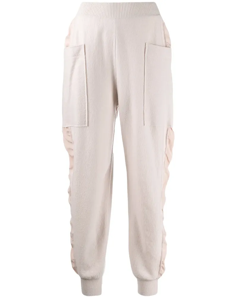Stella McCartney Hoch sitzende Jogginghose - Rosa Rosa