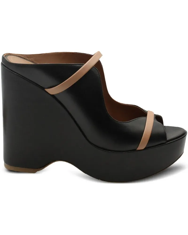 Malone Souliers Wedge-Sandalen mit Plateau - Schwarz Schwarz