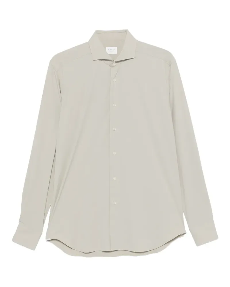 XACUS spread-collar long-sleeve shirt - Nude Nude