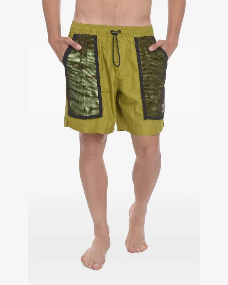 Nike Badeshorts mit Mesh-Tasche - Grün Grün