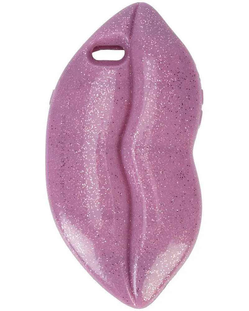 Stella McCartney iPhone-Hülle im Lippen-Design - Rosa Rosa