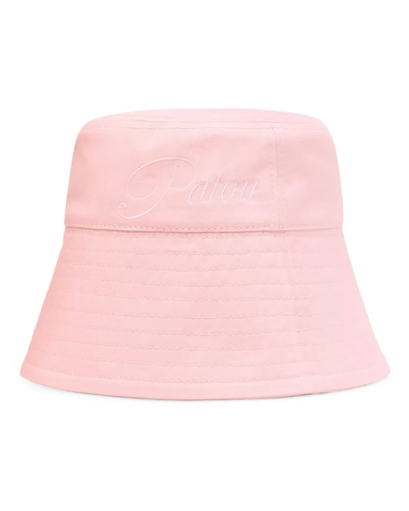 Patou Fischerhut mit Logo-Stickerei - Rosa Rosa