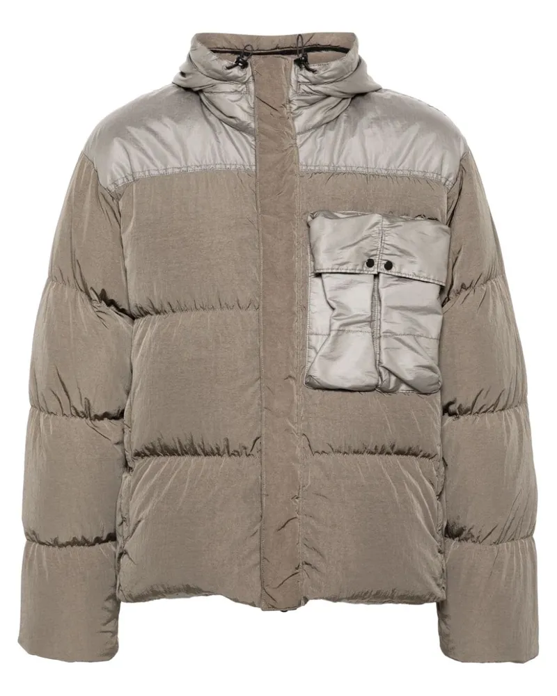 C.P. Company Eco Chrome-R Daunenjacke - Grau Grau