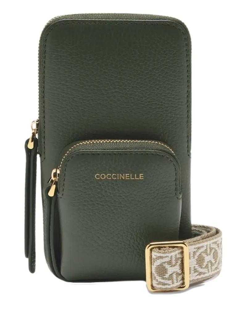 Coccinelle Pixie zip phone case - Grün Grün