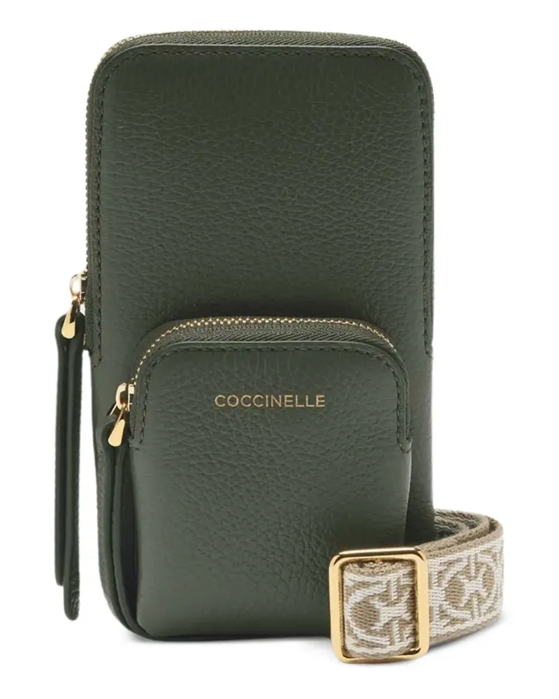 Coccinelle Pixie zip phone case - Grün Grün