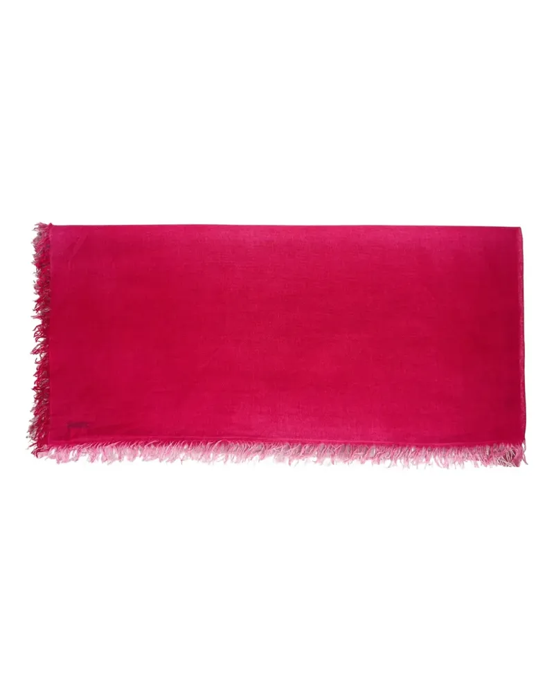 Faliero Sarti Enrichetta fringed scarf - Rosa Rosa