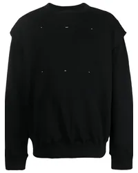 Heliot Emil Sweatshirt mit Logo Schwarz