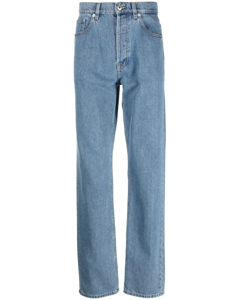 Lanvin Klassische Straight-Leg-Jeans - Blau Blau