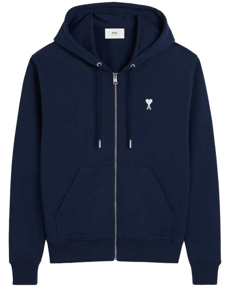 AMI Paris Ami de Coeur Hoodie - Blau Blau