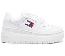 Retro Basket Sneakers - Weiß