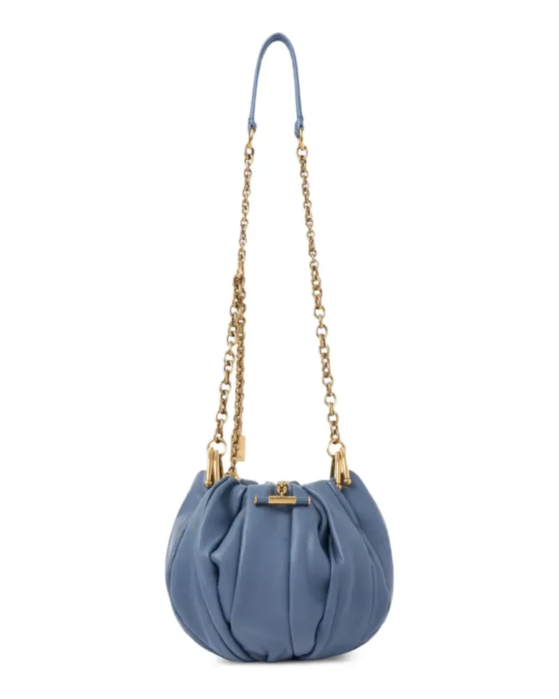 Chloé Plissé crossbody bag - Blau Blau