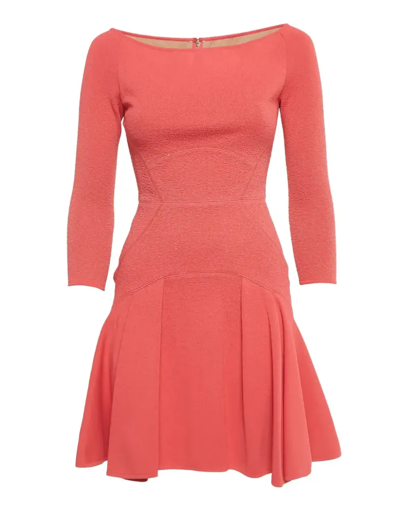 Elie Saab Minikleid mit Falten - Rot Rot