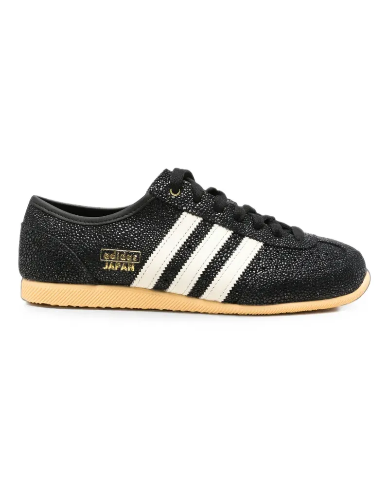 adidas Japan Sneakers mit gekörnter Struktur - Schwarz Schwarz