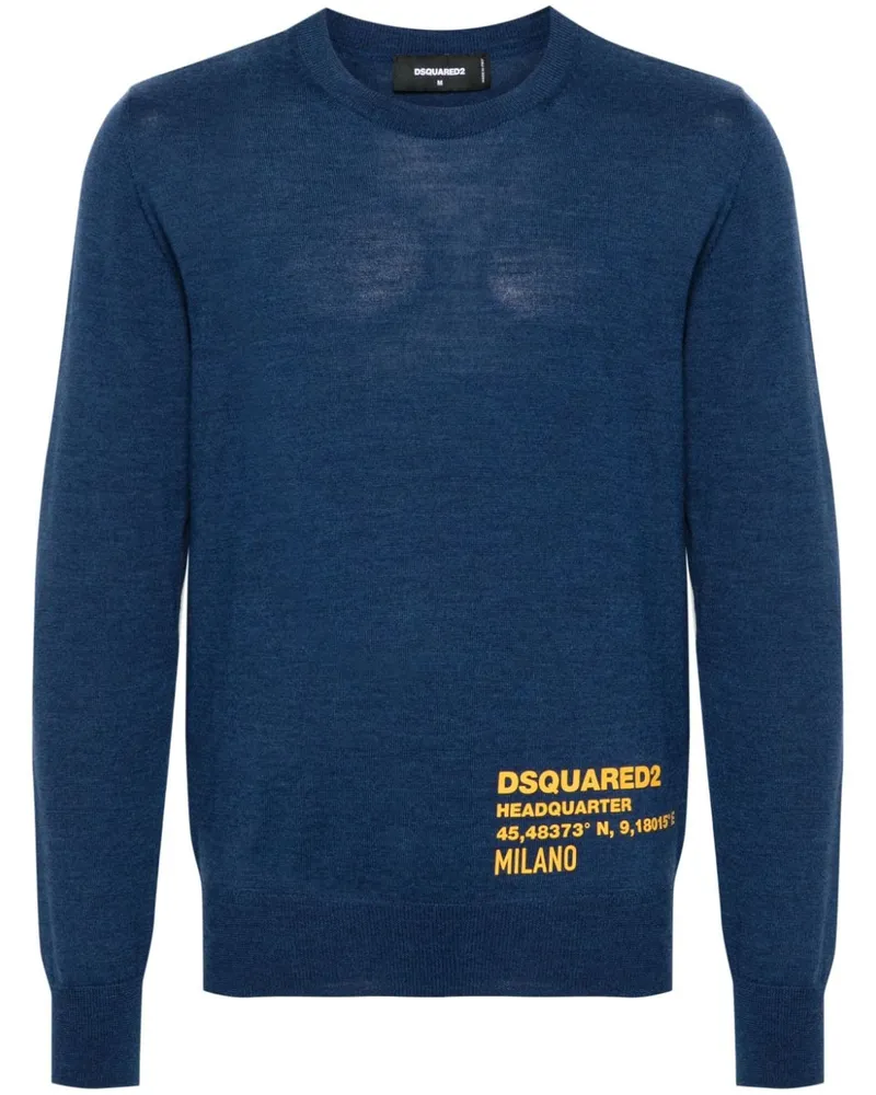 Dsquared2 Ceresio 9 Pullover Blau