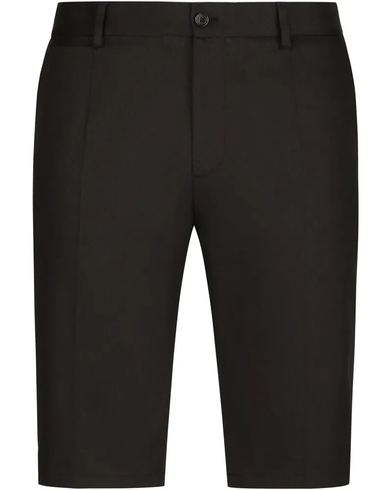 Dolce & Gabbana Shorts mit DG-Stickerei - Schwarz Schwarz