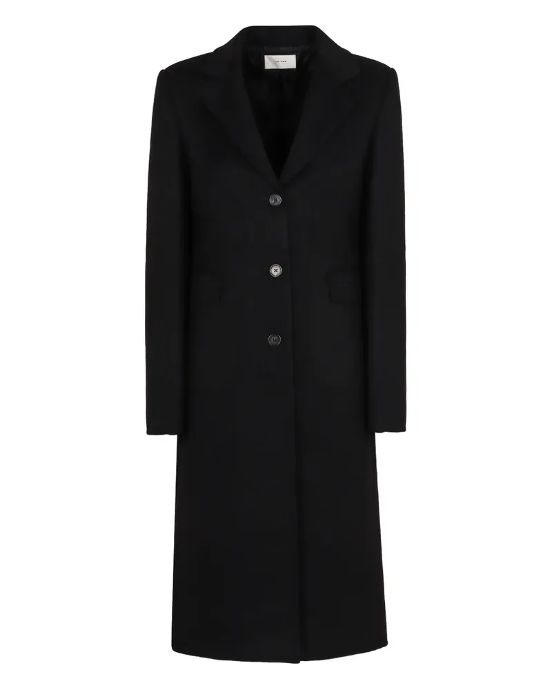 The Row Klassischer Wollmantel - Schwarz Schwarz