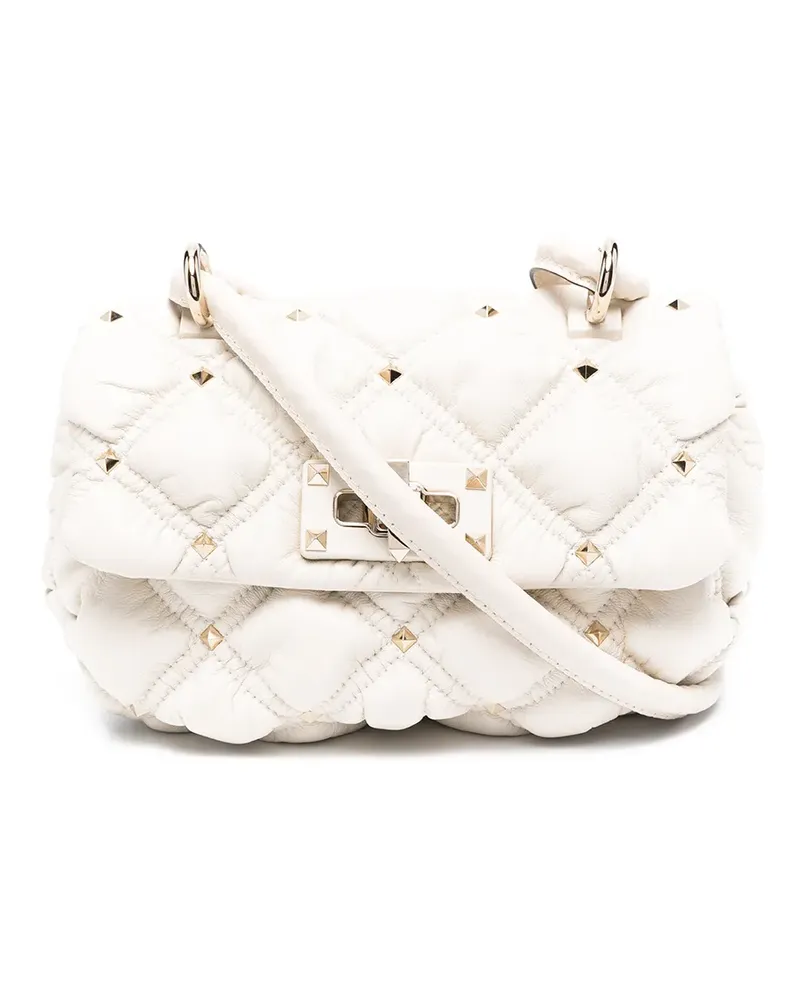 Valentino Garavani Rockstud Schultertasche - Nude Nude