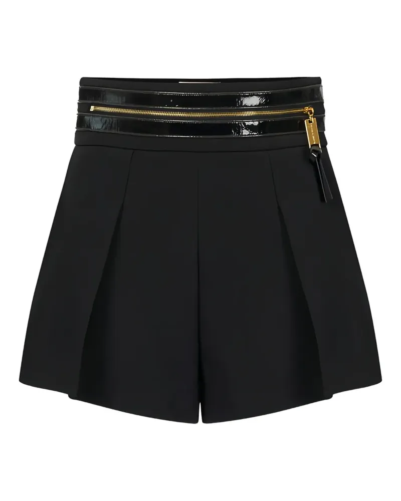 Elisabetta Franchi Shorts mit Reißverschluss - Schwarz Schwarz