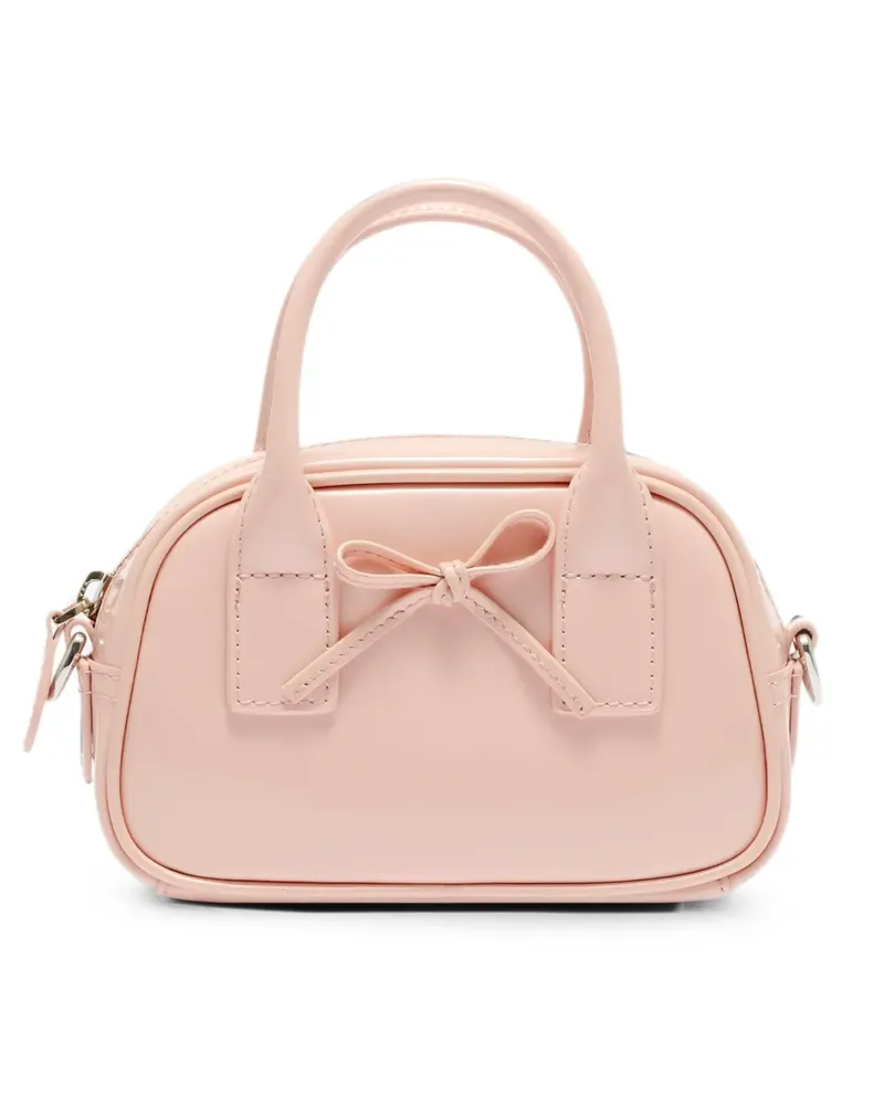 Sandy Liang Secure Bag 1.0 Schultertasche mit Schleife - Rosa Rosa