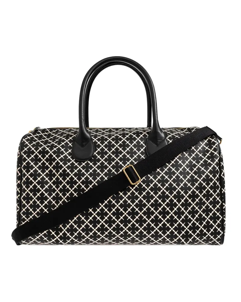 By Malene Birger Lullu geometric-print weekend bag - Schwarz Schwarz