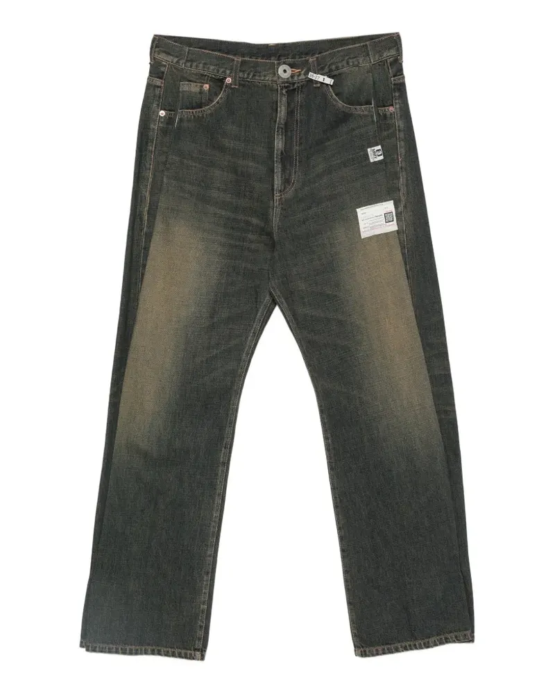 MIHARAYASUHIRO Jeans mit Logo-Patch - Blau Blau