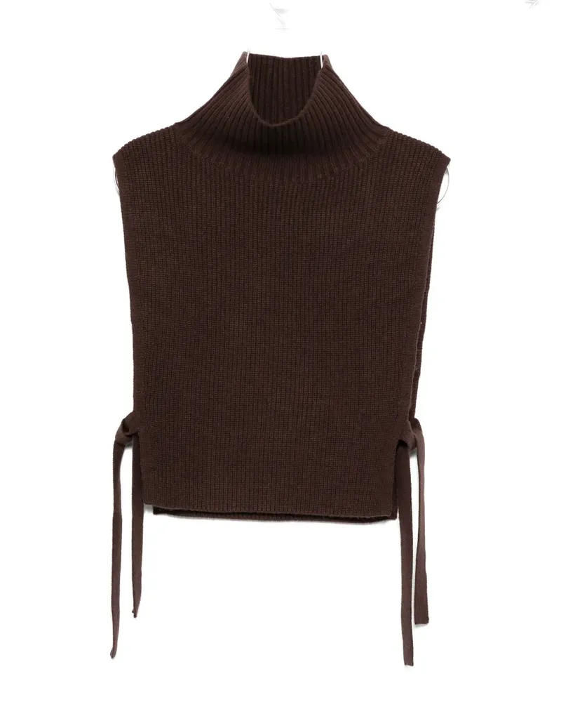 Maje tie-neck scarf - Braun Braun