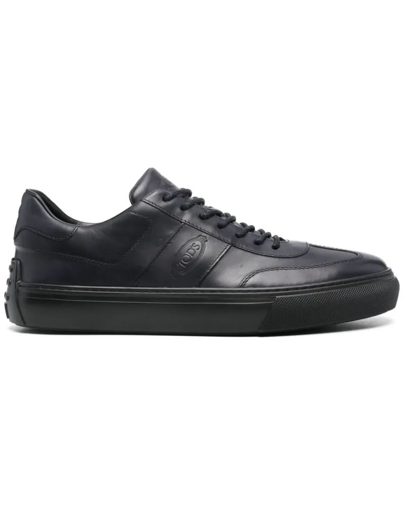 TOD'S Sneakers mit Logo-Prägung - Blau Blau