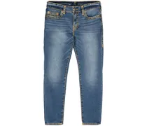 Halbhohe Rocco Stitch Cropped-Jeans