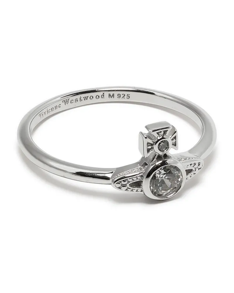Vivienne Westwood C London Orb Ring - Silber Silber