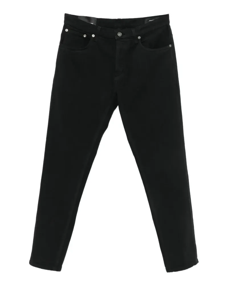 Dondup Brighton Straight-Leg-Jeans - Schwarz Schwarz
