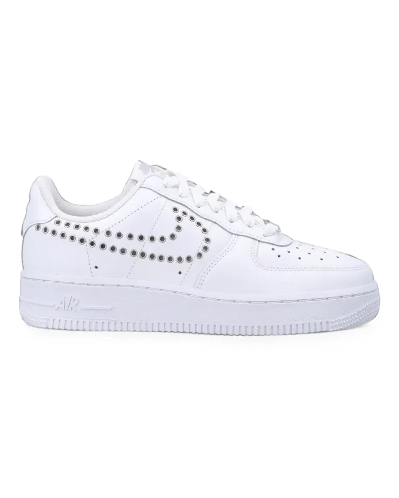 Nike Air Force 1 Sneakers mit Ösen - Weiß Weiß