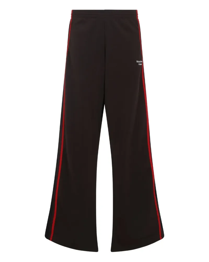 Martine Rose Jogginghose mit Streifen - Braun Braun