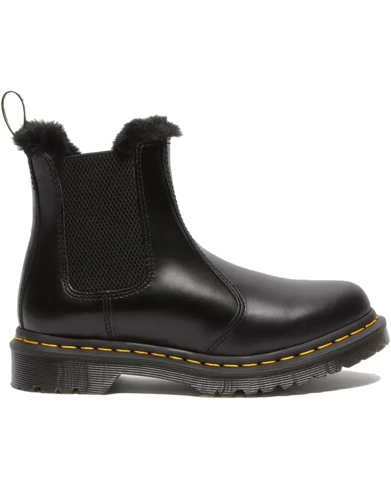 Dr.Martens Stiefel mit Stretchbund - Schwarz Schwarz