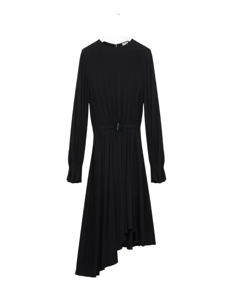 Loewe Asymmetrisches Kleid - Schwarz Schwarz