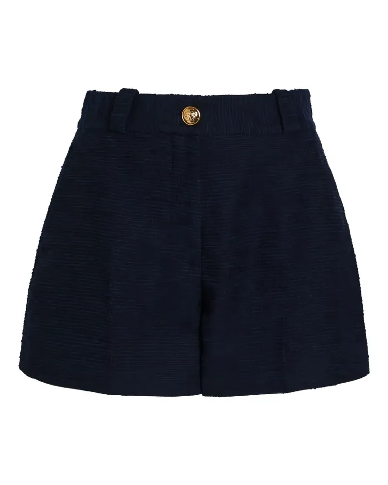 Blazé Milano button-fastening shorts - Blau Blau