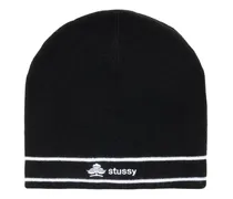 Clover Skull Baseballkappe - Schwarz