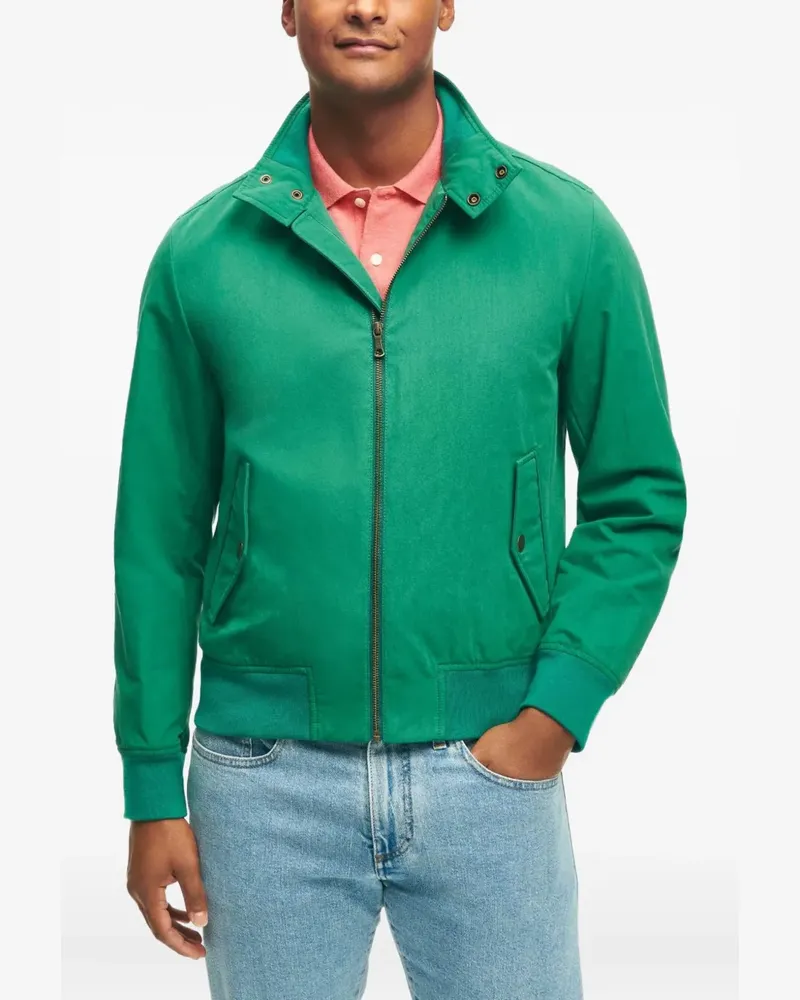 Brooks Brothers Bomberjacke mit Reißverschluss - Grün Grün