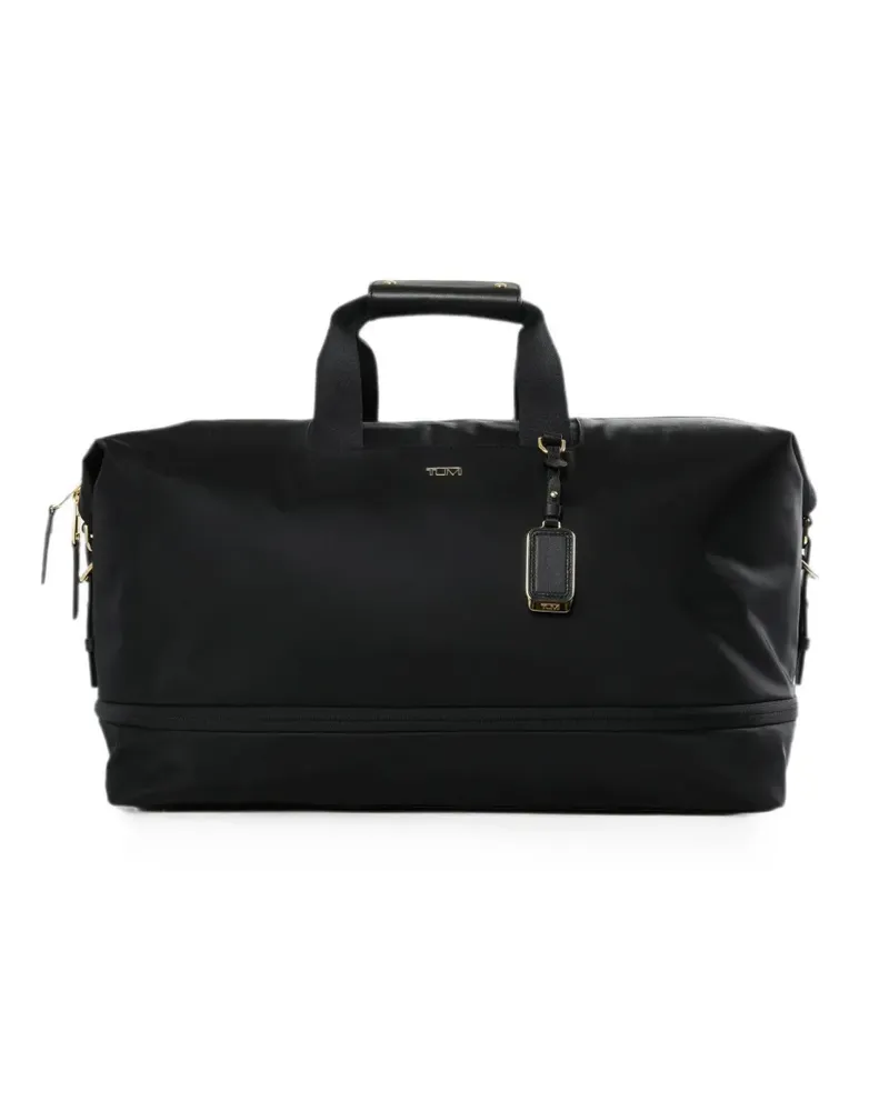 Tumi logo-plaque holdall - Schwarz Schwarz